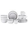 Bia Cordon Bleu Stackable 16 Piece Dinnerware Set, Service For 4 In Multi