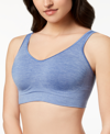 Bali Comfort Revolution Comfortflex Fit Seamless Shaping Wireless Bra 3488 In Classic Denim Heather