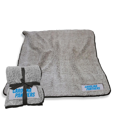 Logo Brands Carolina Panthers 50" X 60" Frosty Fleece Team Blanket In Gray