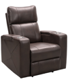 ABBYSON LIVING MADISON POWER THEATER RECLINER WITH POWER ADJUSTABLE HEADREST
