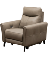 ABBYSON LIVING ORLY LEATHER POWER RECLINER WITH POWER HEADREST