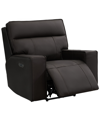 ABBYSON LIVING KAMERON LEATHER POWER RECLINER WITH POWER HEADREST