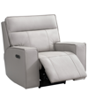 ABBYSON LIVING KAMERON LEATHER POWER RECLINER WITH POWER HEADREST