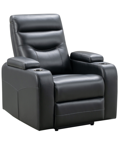 Abbyson Living Clark Power Theater Recliner In Black