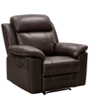 ABBYSON LIVING BRANDON TOP GRAIN LEATHER RECLINER