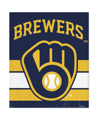 Wincraft Milwaukee Brewers Ultra Plush 50" X 60" Throw Blanket In Multi