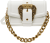 VERSACE JEANS COUTURE WHITE CURB CHAIN BAG