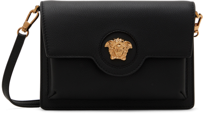 Versace Black 'la Medusa' Bag In 1b00v Black/ Gold