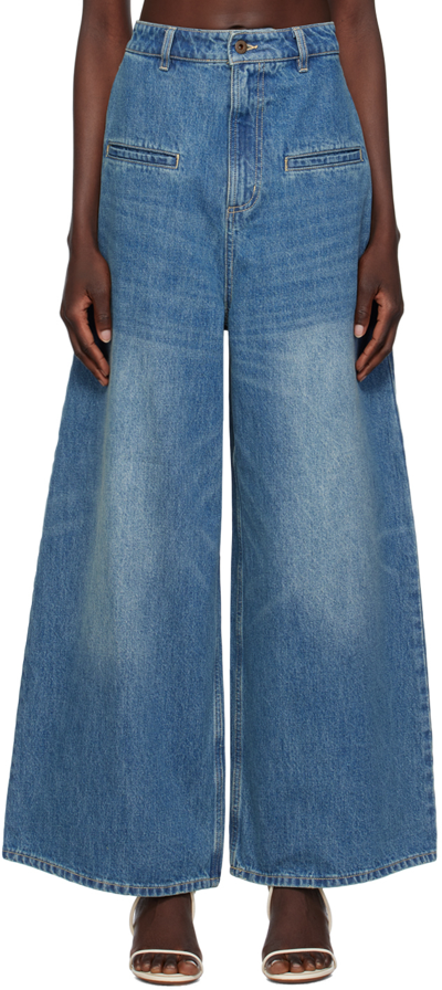 Fax Copy Express Ssense Exclusive Blue Jeans