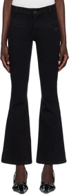 Fax Copy Express Ssense Exclusive Black Jeans In Black