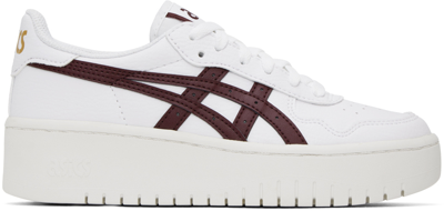 Asics White Japan S Pf Trainers In White/deep Mars