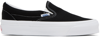 Vans Classic Black Canvas Slip-on Stackform Sneakers In Black