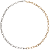 ADINA REYTER GOLD & SILVER CABLE CHAIN NECKLACE