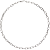 ADINA REYTER SILVER CABLE CHAIN NECKLACE