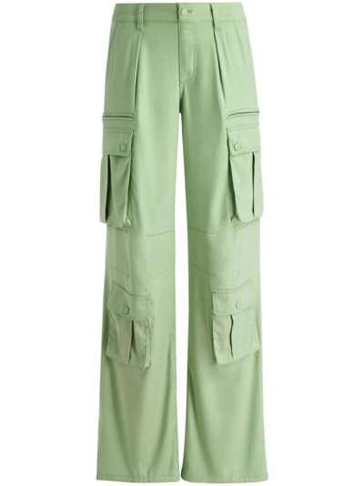 ALICE AND OLIVIA JOETTE LOW-RISE CARGO TROUSERS