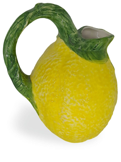 Les-ottomans Fruit Porcelain Jug In Yellow