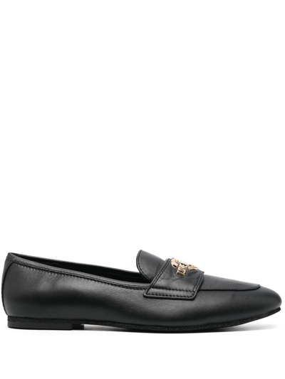 Love Moschino Woman Loafers Black Size 9 Calfskin