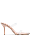 Alexander Wang Nova 85 Slides In Pvc In Neutrals