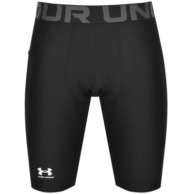 Under Armour Mens  Heatgear Armour 9compression Shorts In Black