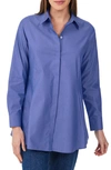 FOXCROFT CICI NON-IRON TUNIC BLOUSE