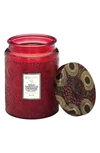 Voluspa Goji Tarocco Orange Large Jar Candle 18 Oz. In Goji Tarocco Orange