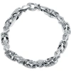 Pompeii3 Men's Designed 14k Gold (65gram) Or Platinum (104gram) 9mm Link Bracelet 8.5" In Multi