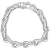 Pompeii3 Men's 14k Gold (88gram) Or Platinum (165gram) 11.5mm Link Bracelet 9" In Multi