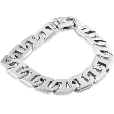 Pompeii3 Men's Marine Link 14k Gold (86gram) Or Platinum (138gram) 14.5mm Bracelet 9.25" In Silver