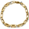 Pompeii3 Men's Link 14k Gold (43gram) Or Platinum (69gram) 6mm Bracelet 8.5" In Silver