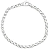 Pompeii3 Men's Link 14k Gold (17gram) Or Platinum (28gram) 4.5mm Bracelet 8.5" In Multi