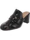 Vionic Annabel Womens Patent Leather Slides Mules In Multi