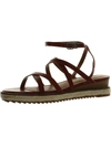 LUCKY BRAND NEMELLI WOMENS STRAPPY LEATHER ESPADRILLES