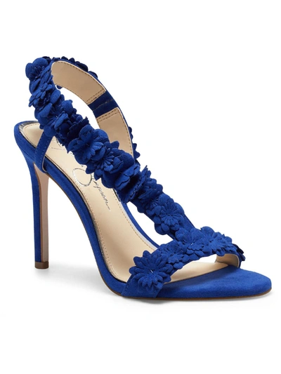 Jessica Simpson Jessin Womens Embellished Dress Sandals In Multi