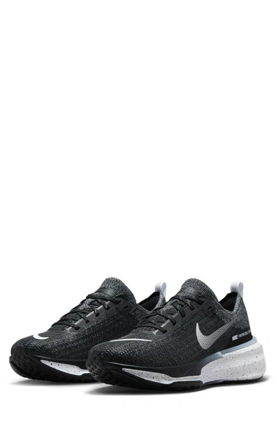 Nike Zoomx Invincible Run 3 Running Shoe In Black/white