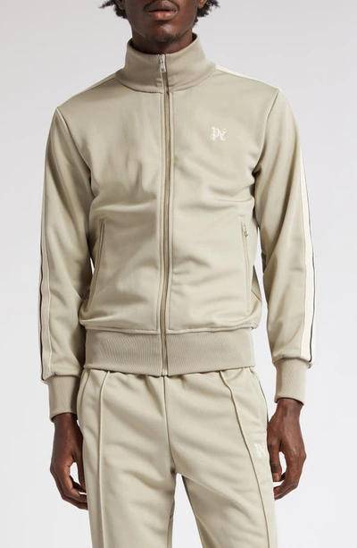 Palm Angels Pa Monogram Classic Track Jacket In Dark_grey