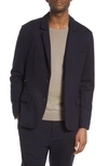 VINCE COZY SOLID WOOL BLAZER