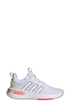 Adidas Originals Racer Tr23 Running Sneaker In White/ White/ Bright Red