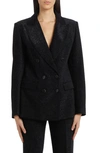 ETRO SPARKLE DOUBLE BREASTED BLAZER