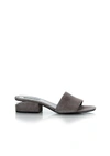 ALEXANDER WANG EXCLUSIVE LOU SUEDE SANDAL WITH RHODIUM,3027S00