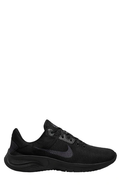 Nike Flex Experience Run 11 Running Shoes In Black/dark Smoke Grey