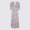 Rixo London Zadie Floral-print Woven Midi Dress In Spring Ink Floral