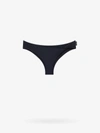 Courrèges Twist-detailed Bikini Bottoms In Black