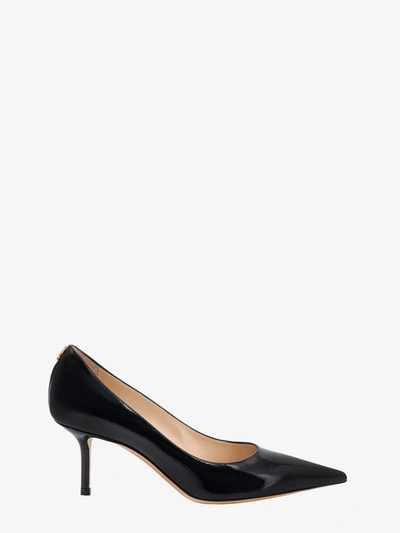 Jimmy Choo Love 65 Patent Pump In Black