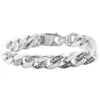 Pompeii3 Men's Designed Link 14k Gold (79gram) Or Platinum (127gram) 10.5mm Bracelet 9.25 In Multi