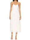 KARINA GRIMALDI Kaur Eyelet Dress In White