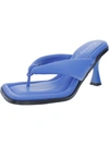 Circus By Sam Edelman Skeet Womens Faux Leather Flip Flop Thong Sandals In Blue