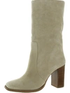 Dolce Vita Able Womens Suede Pointed Toe Ankle Boots In Multi