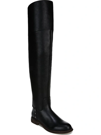 Franco Sarto Haleen Wide Calf Over-the-knee Boots Women's Shoes In Black