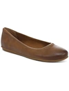 Zodiac Sonia Womens Leather Round Toe Ballet Flats In Multi
