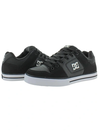 Dc Pure Mens Signature Lace-up Skate Shoes In Multi